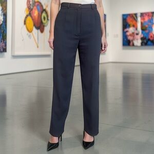 Women’s GARFIELD & MARKS Classic Black Trousers Pants Sz 4